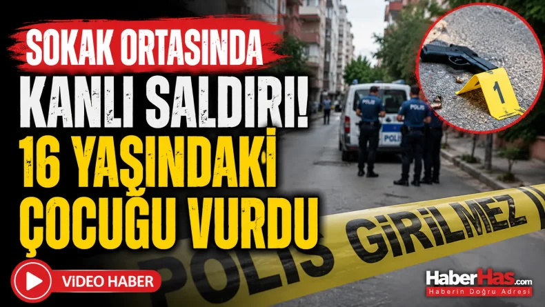 Mahalle Kavgasında Tabanca Konuştu: Genç Çocuk Ağır Yaralı!