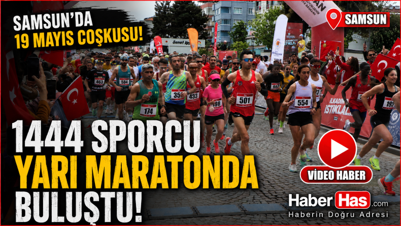 Samsun’da Binlerce Sporcu 19 Mayıs İçin Koştu