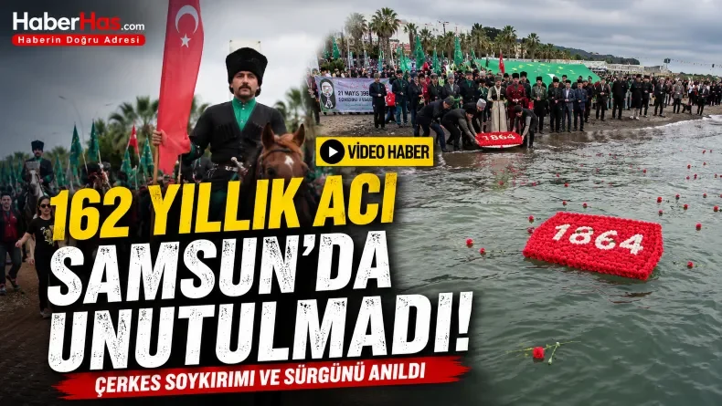 Samsun’da Tarihe Saygı Yürüyüşü: 21 Mayıs 1864 Unutulmadı