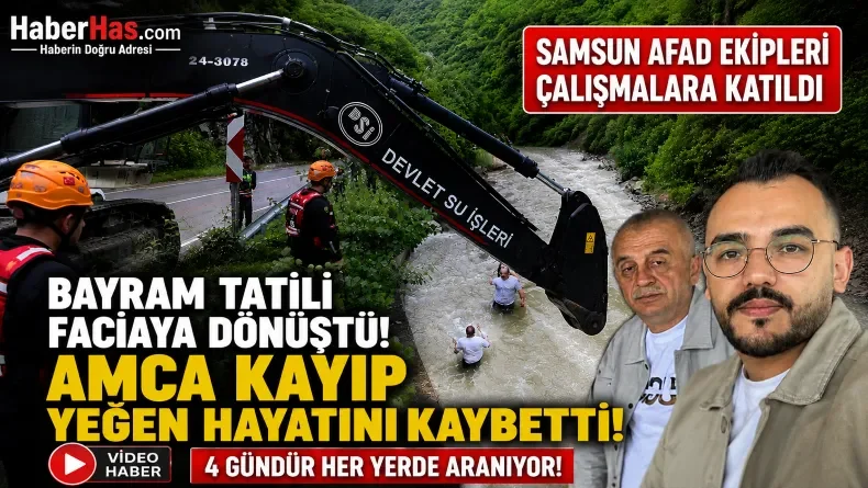 Karadeniz’de Korkunç Olay: Akıntıya Kapılan Amcayı Samsun AFAD Arıyor