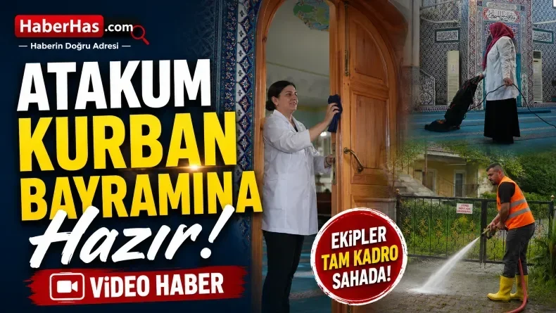 Atakum Kurban Bayramı’na Hazır: Belediye Ekipleri Tam Kadro Sahada
