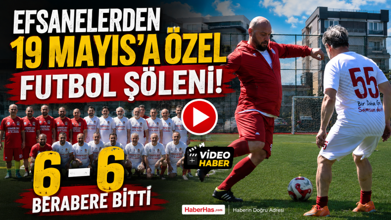 Samsunspor’un Efsane Kadrosu Atakum’da Taraftarlarla Hasret Giderdi