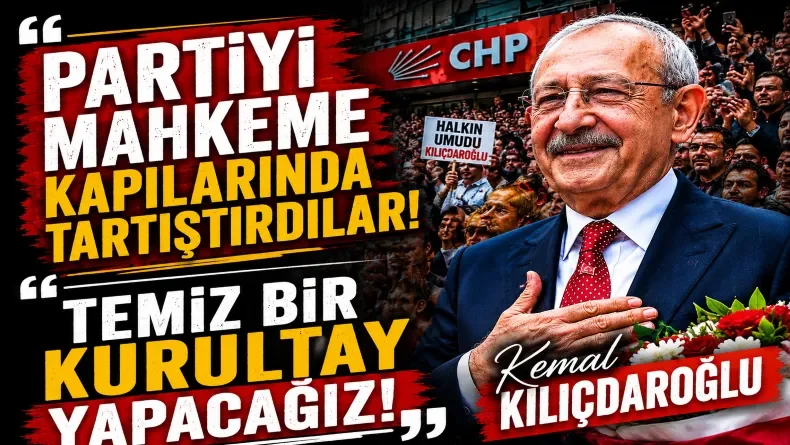 Kılıçdaroğlu Genel Merkezde: “Temiz Bir Kurultay Yapacağız”