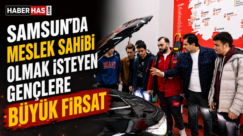 Samsun’da Oto Ekspertiz Kursuna Yoğun İlgi