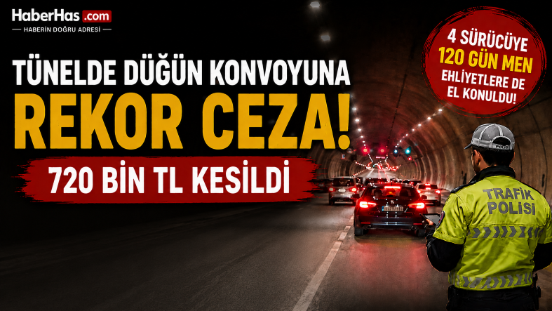 Düğün Konvoyunda Skandal Görüntüler: Ceza Yağdı