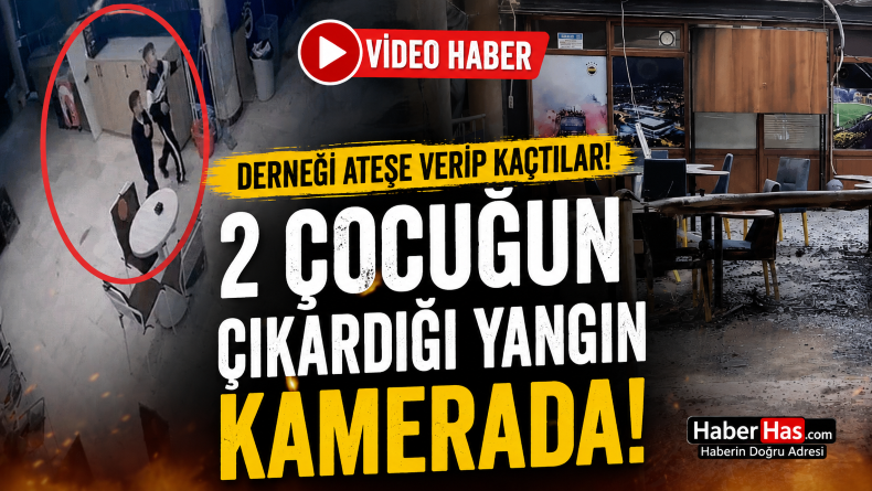 2 Çocuğun Çıkardığı Yangın Derneği Küle Çevirdi
