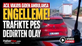 Acil Vakaya Giden Ambulansa Engelleme! Trafikte Pes Dedirten Olay-donusturuldugu-kaynak-png (1)