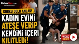 Korku Dolu Anlar! Kadın Evini Ateşe Verip Kendini İçeri Kilitledi-donusturuldugu-kaynak-png