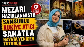 Mezarı Hazırlanmıştı! Samsunlu Rukiye Atıcı Sanatla Hayata Yeniden Tutundu-donusturuldugu-kaynak-png