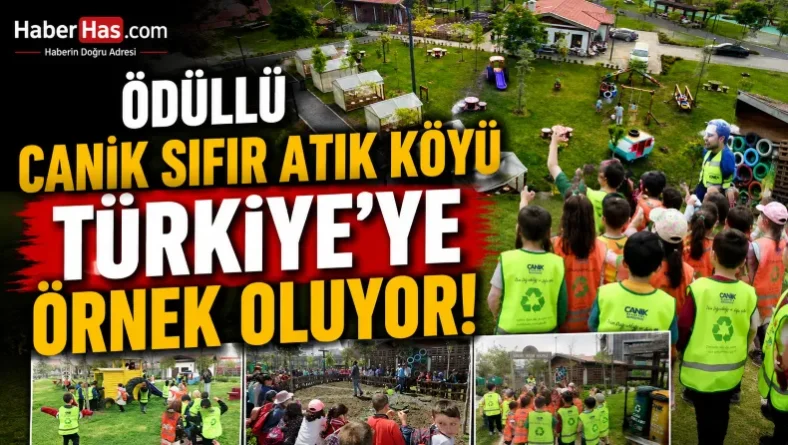 Ödüllü Canik Sıfır Atık Köyü Türkiye’ye Örnek Oluyor