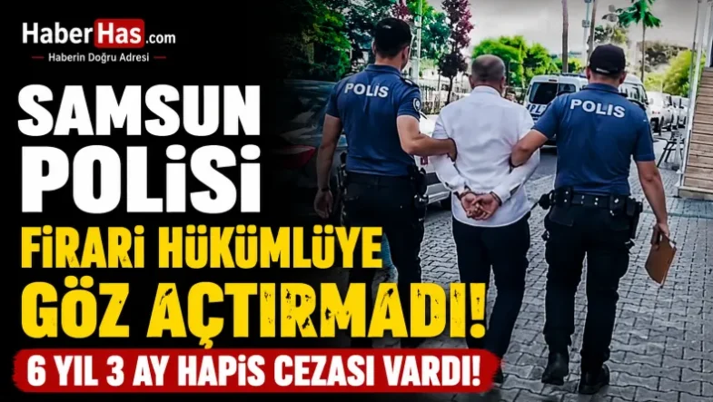 Samsun Polisi Firari Hükümlüye Göz Açtırmadı-donusturuldugu-kaynak-png