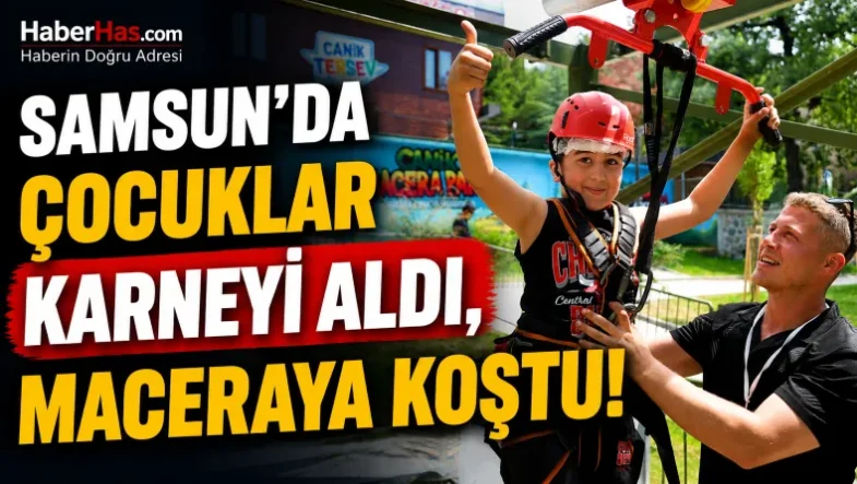 Samsun'da Çocuklar Karneyi Aldı, Maceraya Koştu-donusturuldugu-kaynak-png