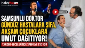 Samsunlu Doktor Gündüz Hastalara Şifa, Akşam Çocuklara Umut Dağıtıyor! Yardım Gecelerinde Sahneye Çıkıyor-donusturuldugu-kaynak-png