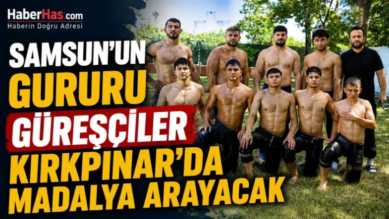 Samsun'un Gururu Güreşçiler Kırkpınar'da Madalya Arayacak-donusturuldugu-kaynak-png
