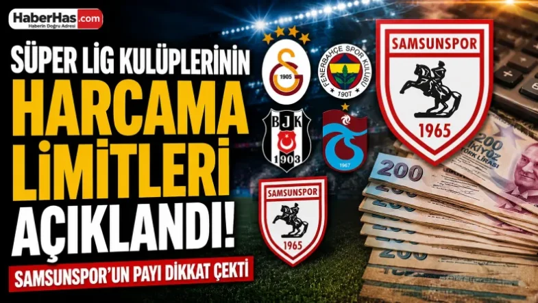 Süper Lig Kulüplerinin Harcama Limitleri Açıklandı Samsunspor’un Payı Dikkat Çekti-donusturuldugu-kaynak-png