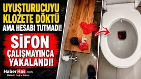 Uyuşturucuyu Klozete Döktü Ama Hesabı Tutmadı! Sifon Çalışmayınca Yakalandı-donusturuldugu-kaynak-png