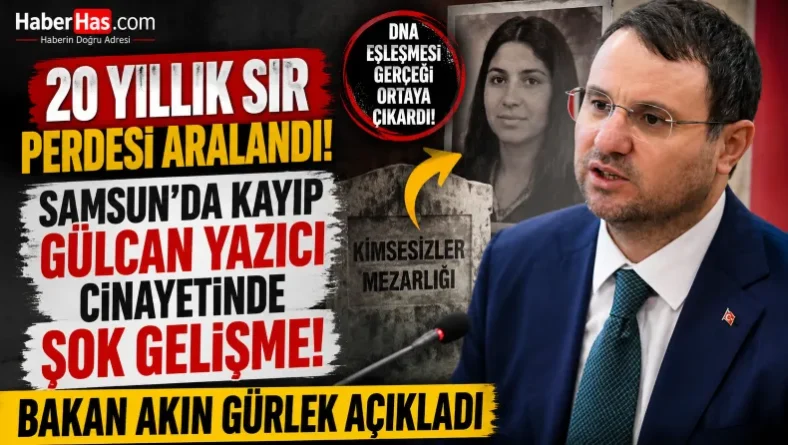 20 Yıllık Sır Perdesi Aralandı! Samsun’da Kayıp Gülcan Yazıcı Cinayetinde Şok Gelişme