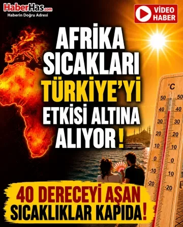 Afrika Sıcakları Türkiye’yi Etkisi Altına Alıyor: 40 Dereceyi Aşan Sıcaklıklar Kapıda