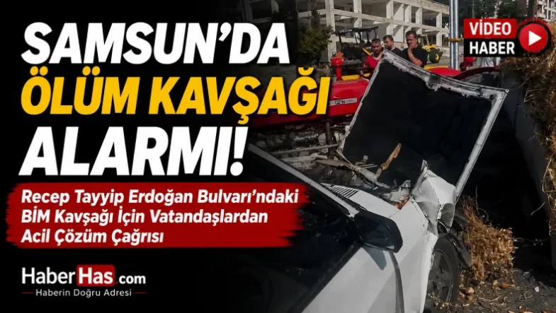 Samsun'da Ölüm Kavşağı Alarmı! Recep Tayyip Erdoğan Bulvarı'ndaki BİM Kavşağı İçin Vatandaşlardan Acil Çözüm Çağrısı-donusturuldugu-kaynak-png