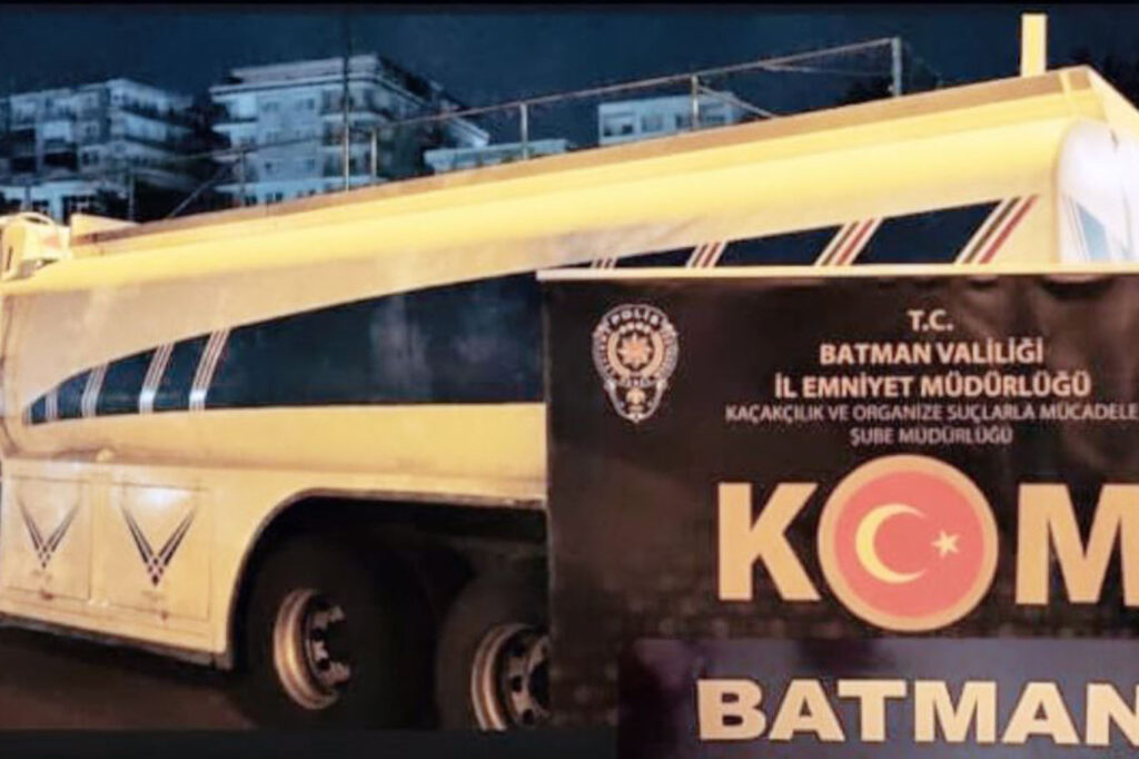 Batman’da 21 Ton kaçak akaryakıt ele geçirildi