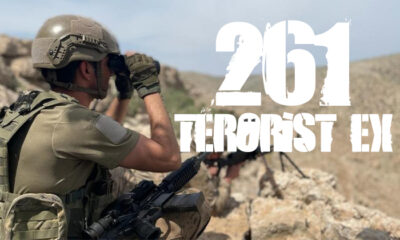 Bakan Akar: 261 terörist etkisiz hale getirildi