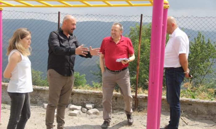 Tekkeköy’ün Karaperçin mahallesine sosyal ve kültürel aktivite alanları