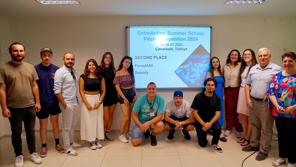 EntreAction Erasmus+ AB Projesi Yaz Okulu Çanakkale’de Gerçekleştirildi