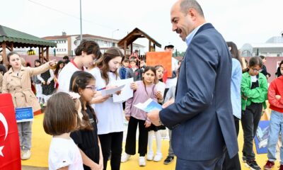 Terme Belediyesi öğrencilere sıfır atık ödülü