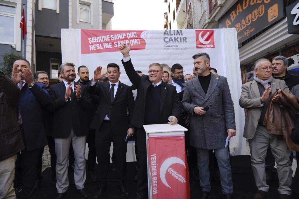 Samsun’da Yeniden Refah Partisinden Miting gibi SKM açılışı