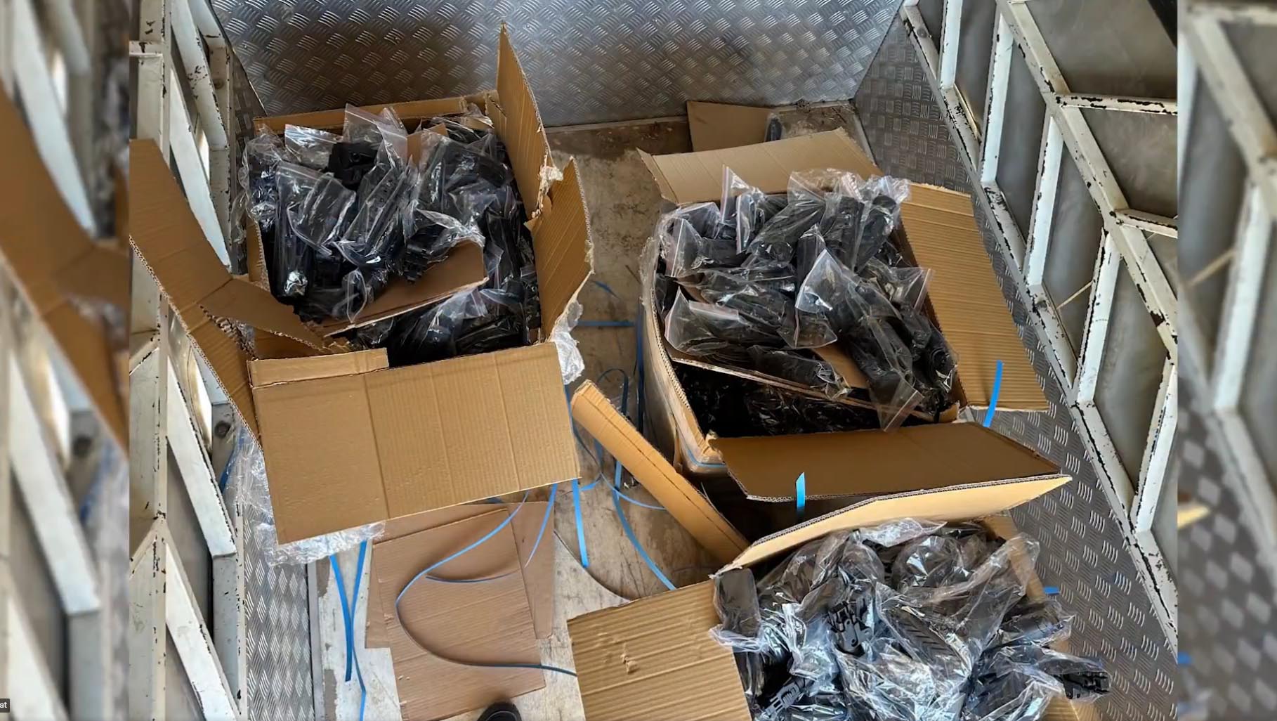 41 ilde silah ve mühimmat kaçakçılığı operasyonu: 135 gö