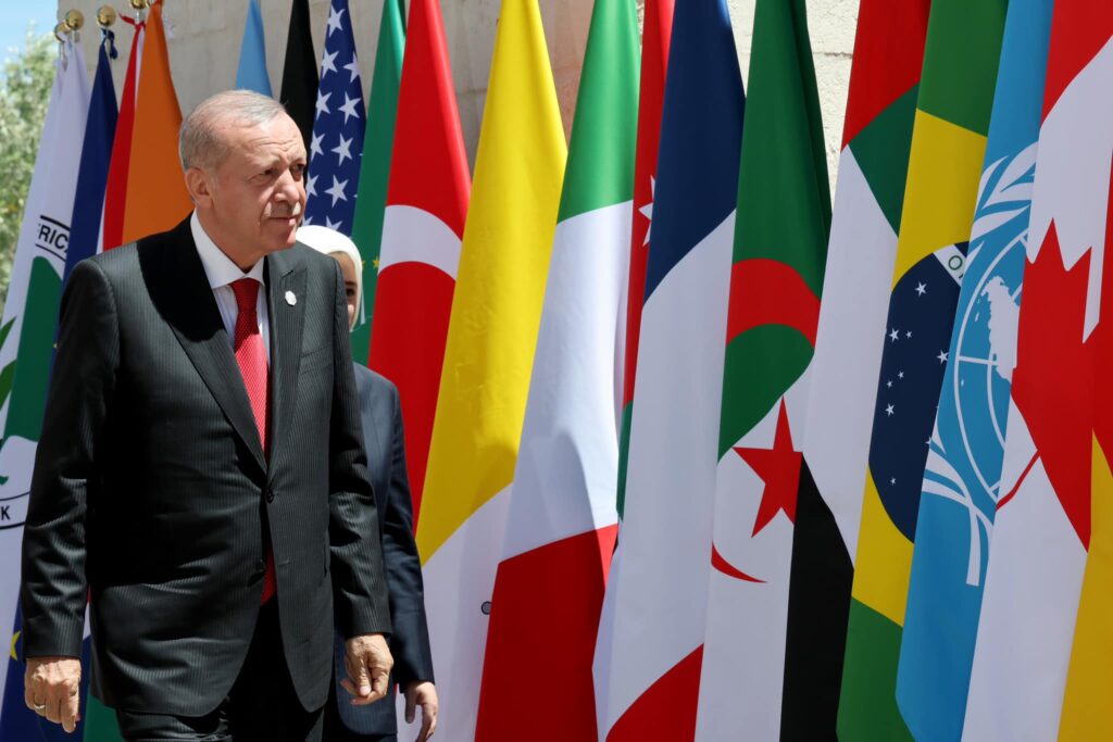 Cumhurbaşkanı Erdoğan G7 zirvesi için İtalya’da