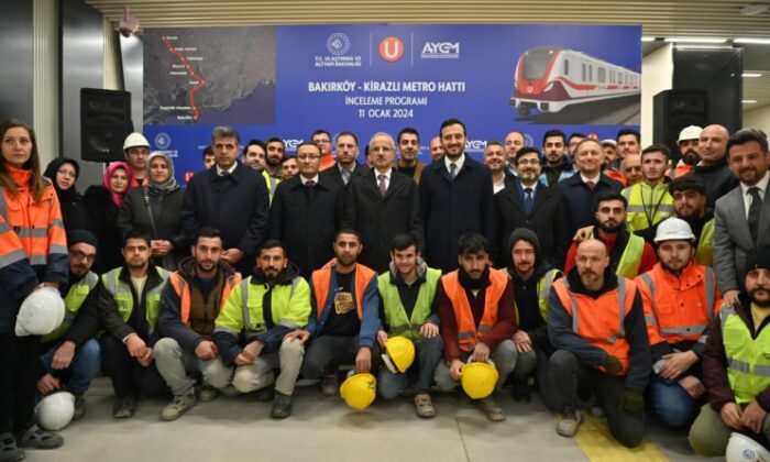 Bakırköy-Kirazlı metro hattı şubat sonunda hizmete açılacak