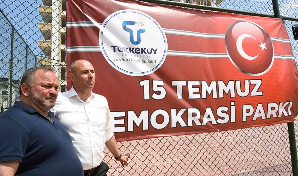 Başkan Togar: 15 Temmuz Tarihi Parkta Yaşatılacak