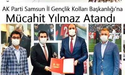 AK Parti Samsun İl Gençlik Kolları Başkanlığı’na Mücahit Yılmaz atandı
