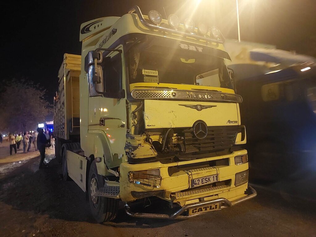 ALKOLLU TIR SOFORU YARIM SAATTE 3 KAZAY 358595 98919
