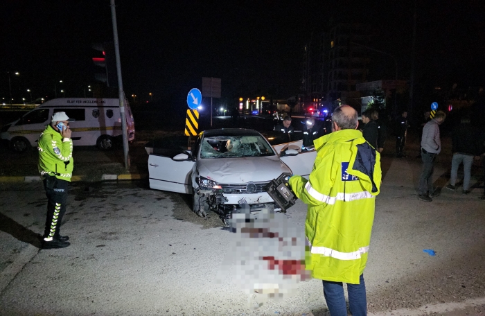 Alkollü uzman çavuşun kullandığı otomobilin çarptığı polis, şehit oldu