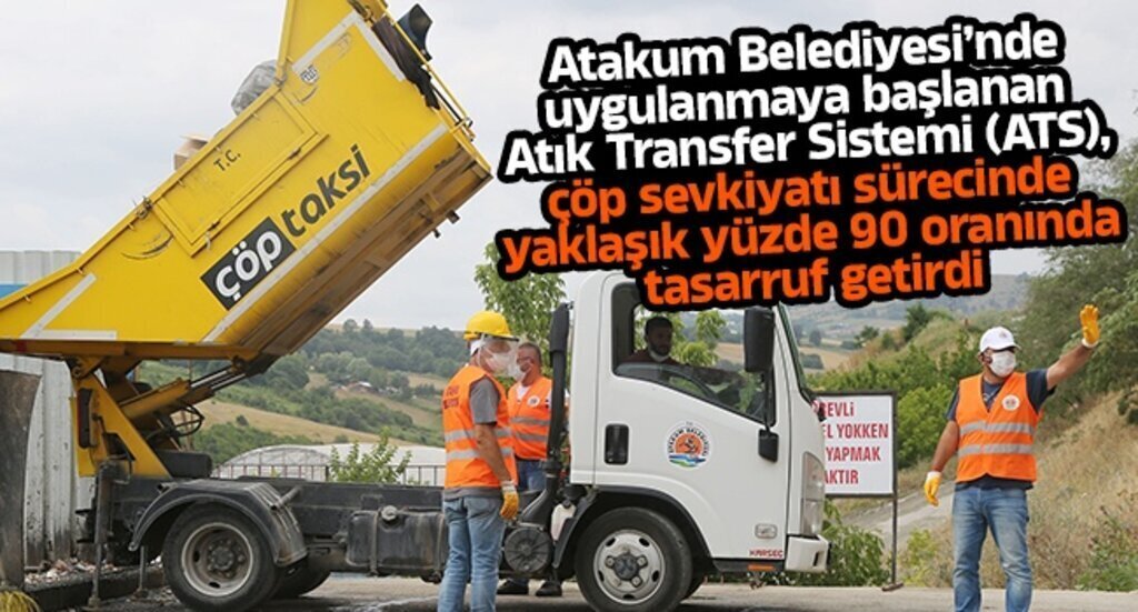 ATAKUM BELEDIYESI ATS ILE YUZDE 90 TASARRUF ETTI