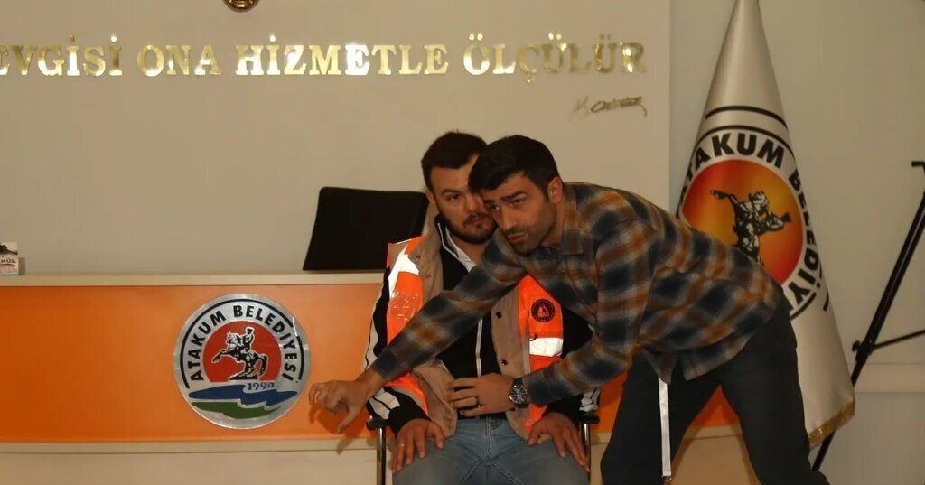 ATAKUM BELEDIYESI PERSONELINE ILK YARDIM EGITIMI 1