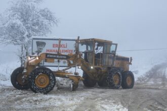 ATAKUM BELEDIYESININ YOGUN KAR MESAISI 2