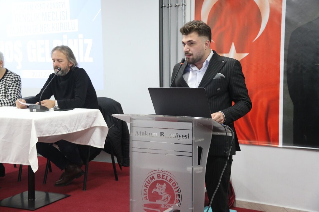 ATAKUM KENT KONSEYI GENCLIK MECLISI BASKANI MUSTAFA IRFAN KUTUK