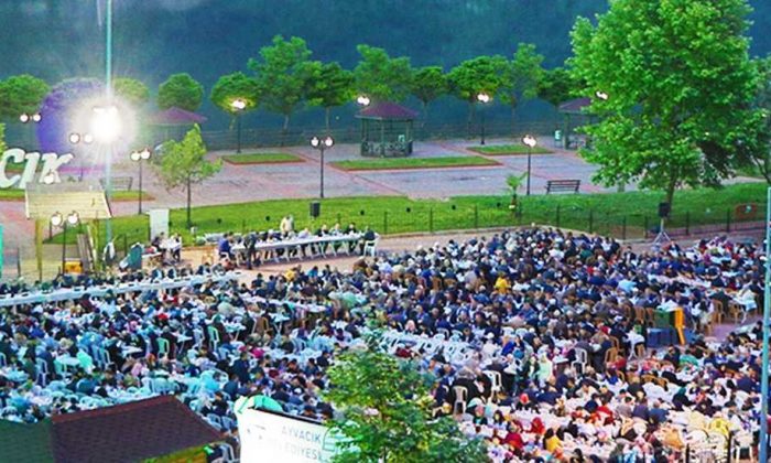 Ayvacık’ta 2000 kişilik iftar