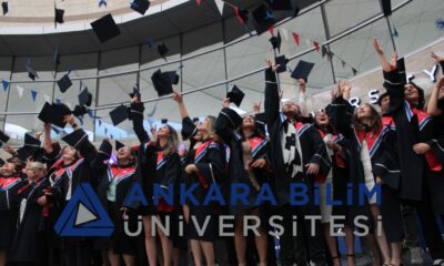 Ankara Bilim Üniversitesi ilk mezuniyet heyecanını yaşadı