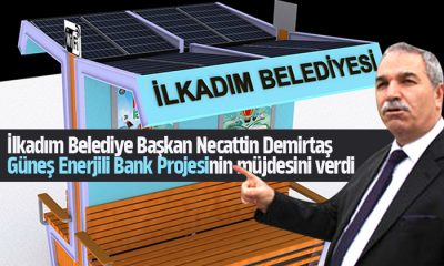 Demirtaş Güneş Enerjili Bank Projesinin müjdesini verdi
