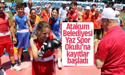 Atakum Belediyesi Yaz Spor Okulu’na kayıtlar başladı