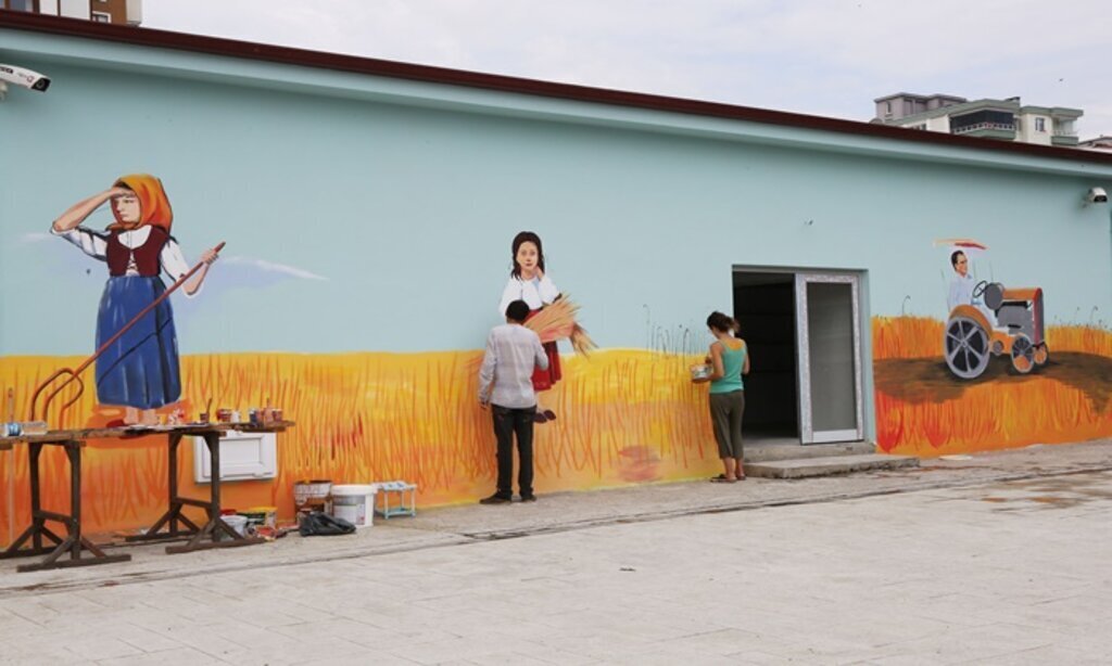 Atakum Belediyesi’nin AtaTohum Merkezi sanatla renklendi