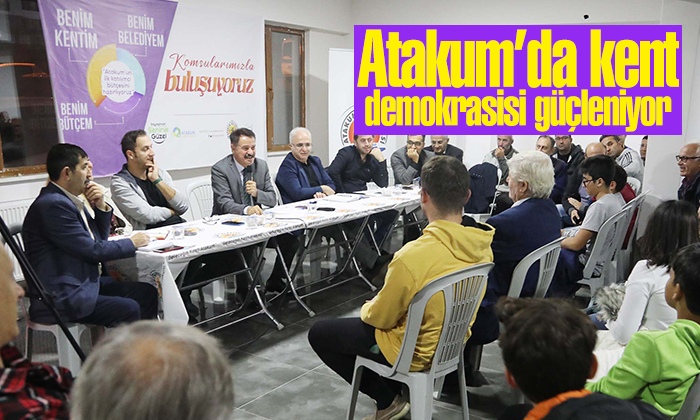 Atakum’da kent demokrasisi güçleniyor