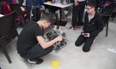 Atakum’da robotik yarışması düzenlendi