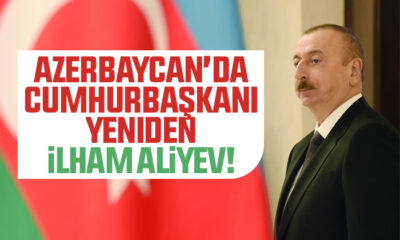 Azerbaycan’da cumhurbaşkanı yeniden İlham Aliyev!