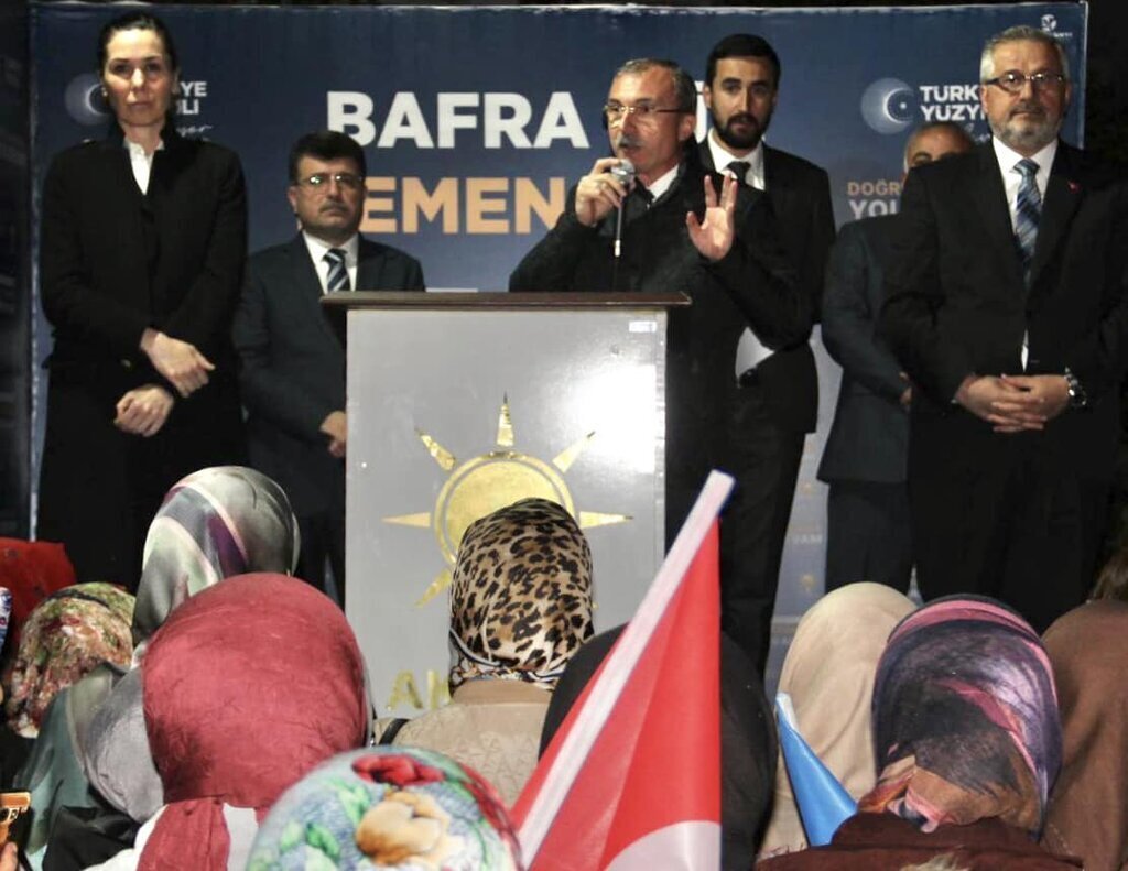 BAFRA MAHALLE MITINGI