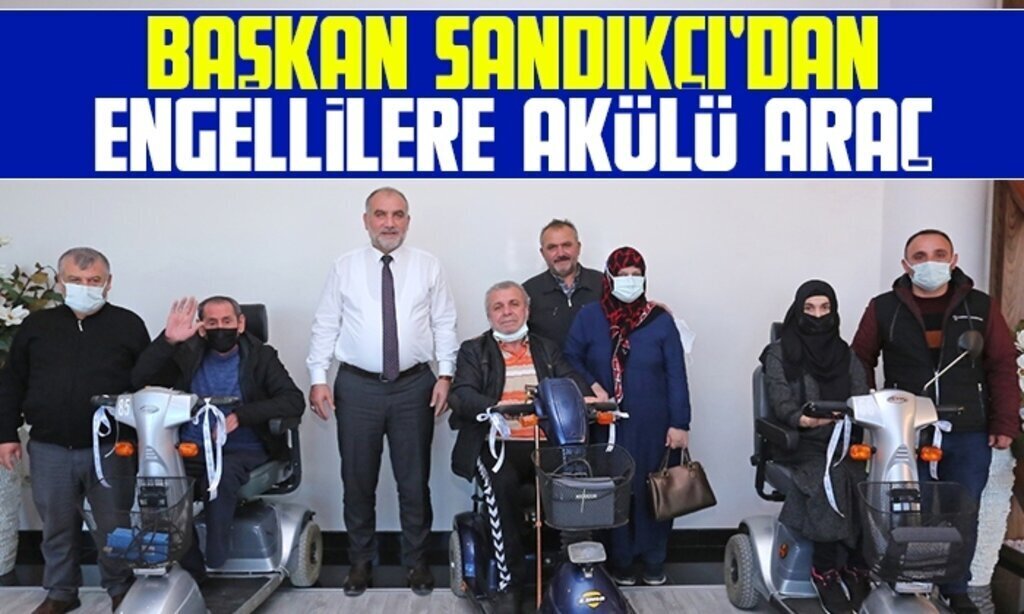BASKAN SANDIKCIDAN ENGELLILERE AKULU ARAC1
